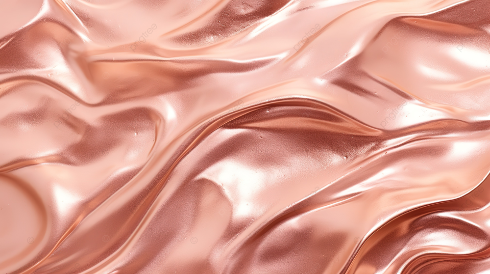 正宗玫瑰金箔纹理 一丝真实感