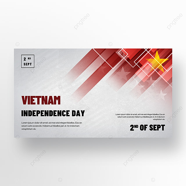 简约质感越南国庆日独立日banner
