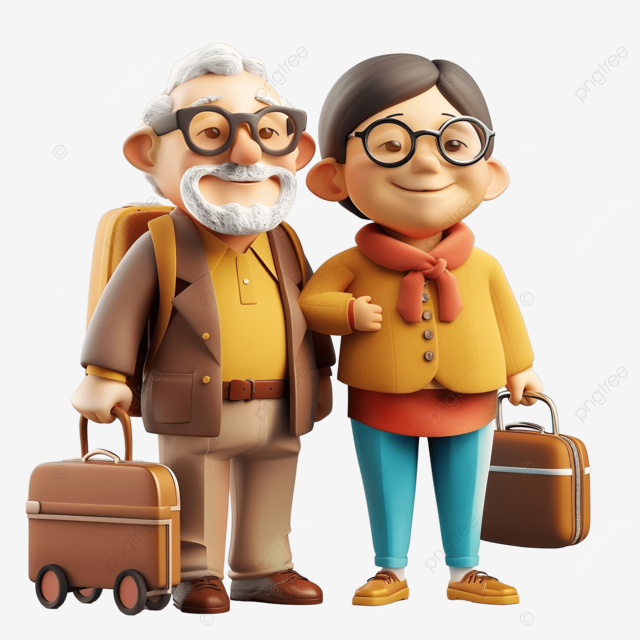 幸福的老年夫妇良好的人寿保险