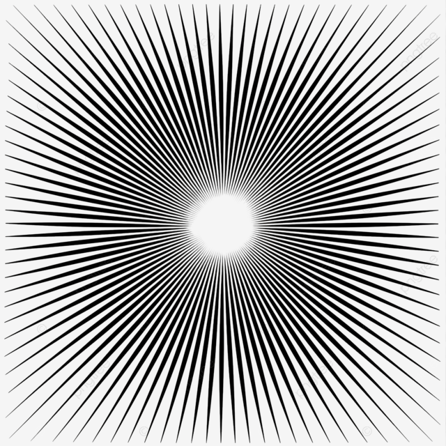 辐射星射线径向几何太阳爆炸截面圆形光束