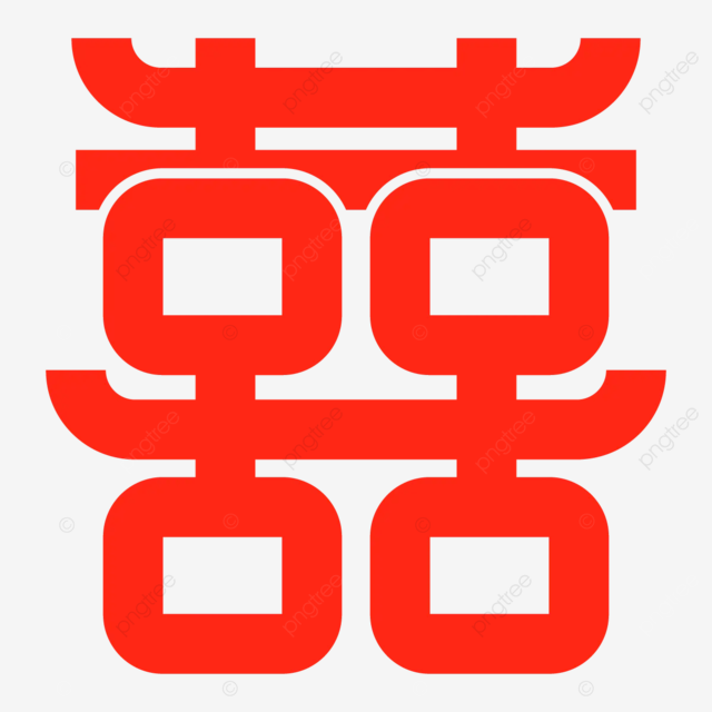 越南婚礼人物装饰图案矢量