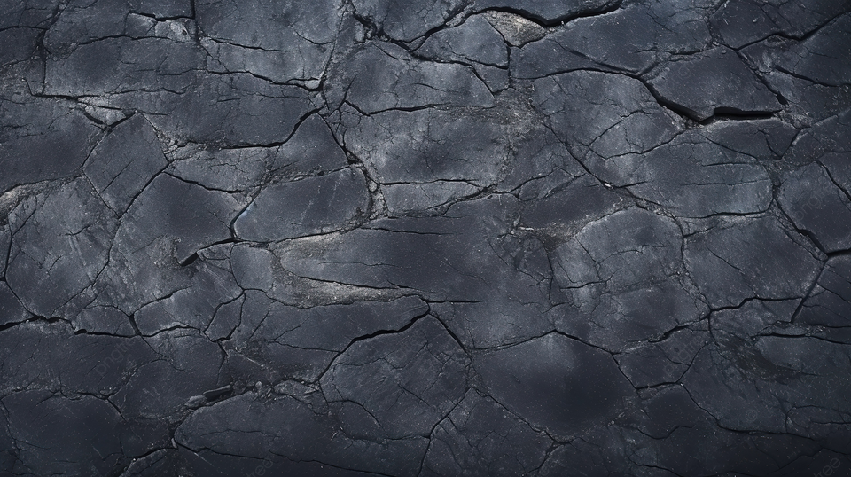 新铺的沥青令人着迷的新道路纹理