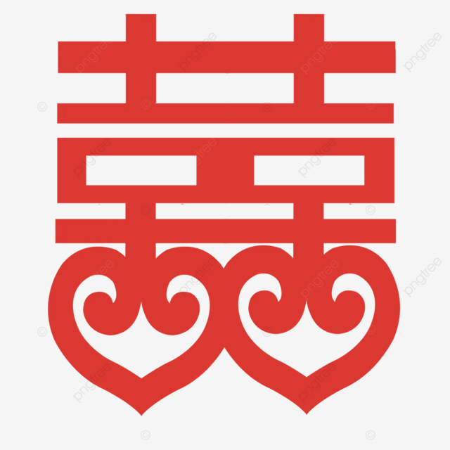 越南婚礼人物爱情创意图案