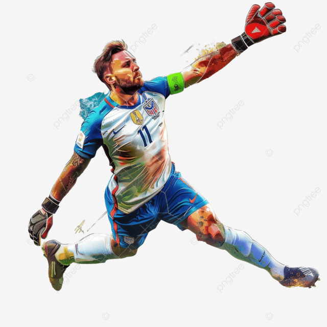 意大利世界杯足球运动员守门员