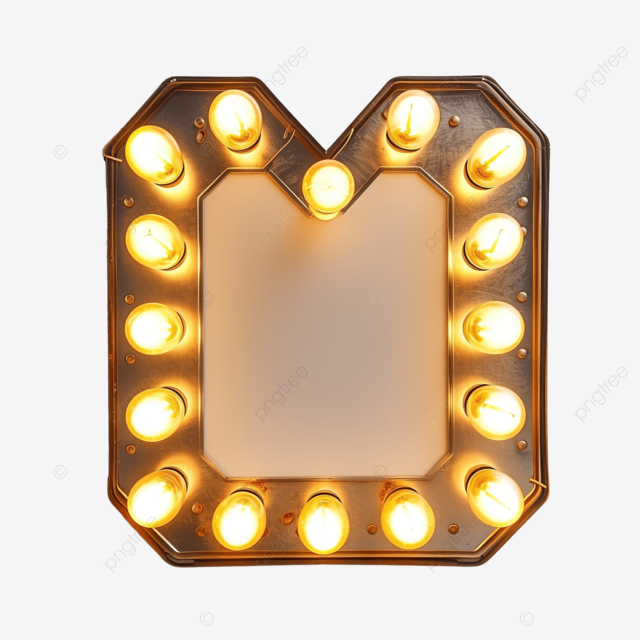 电灯泡广告牌复古梯形灯架