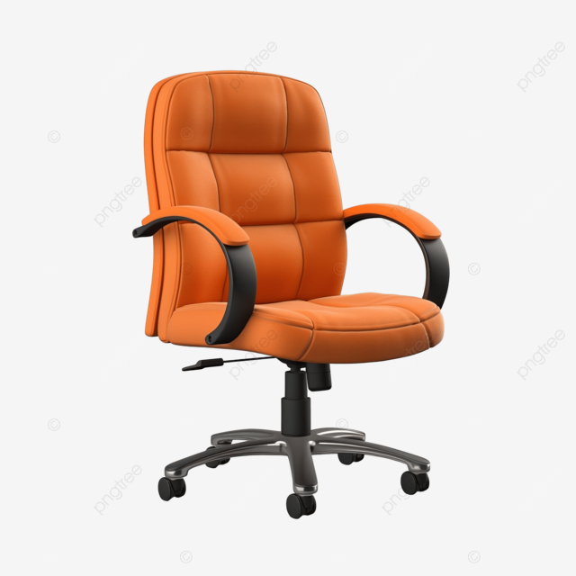 橙色办公椅