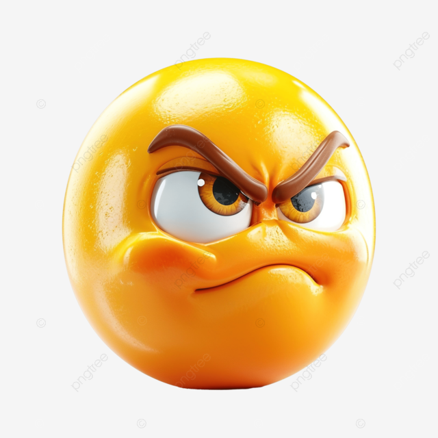 表情符号脸简单思考