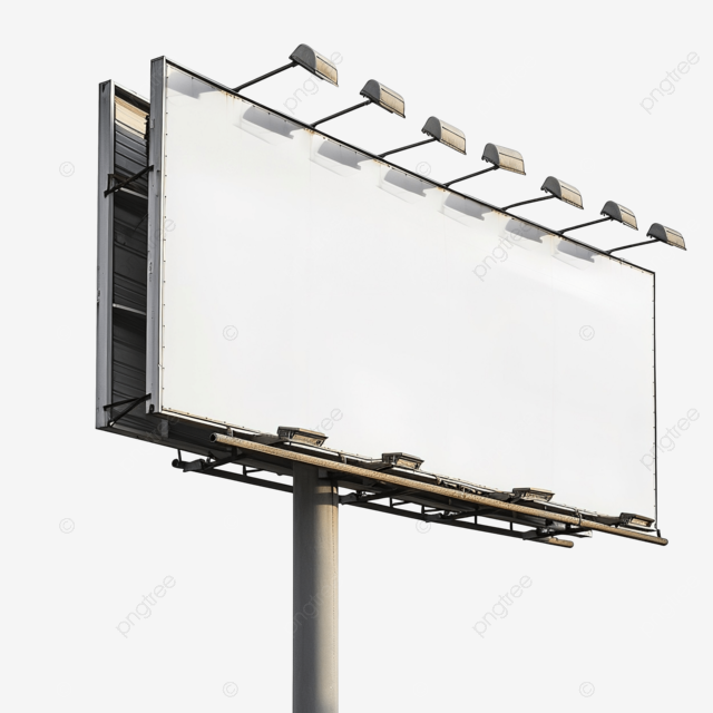 户外杆广告牌