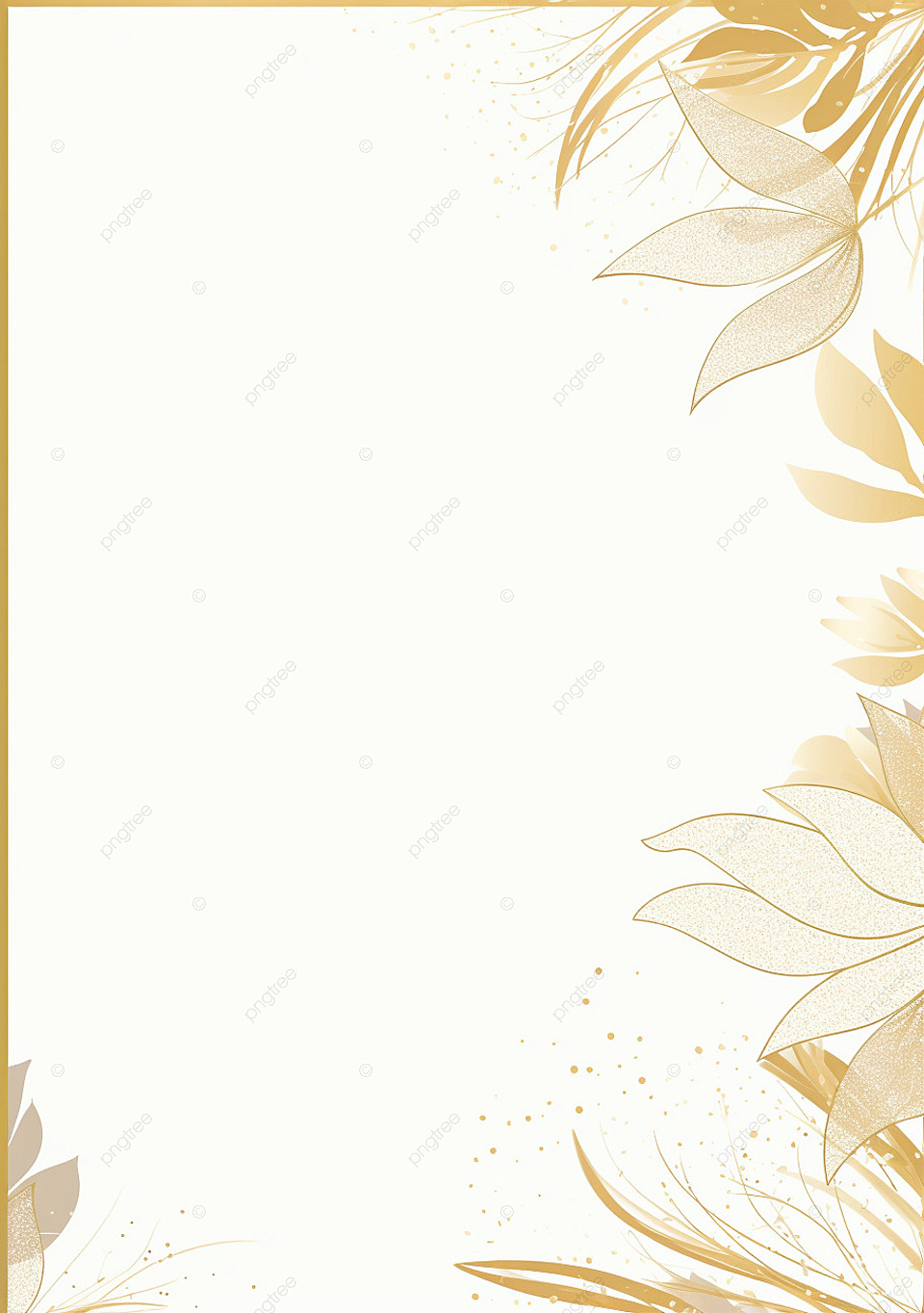 带花边框的金箔纸背景