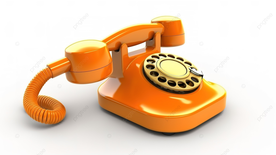 白色孤立 3d 插图电话服务图标