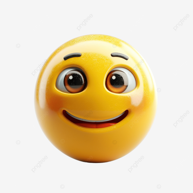 表情符号脸简单思考