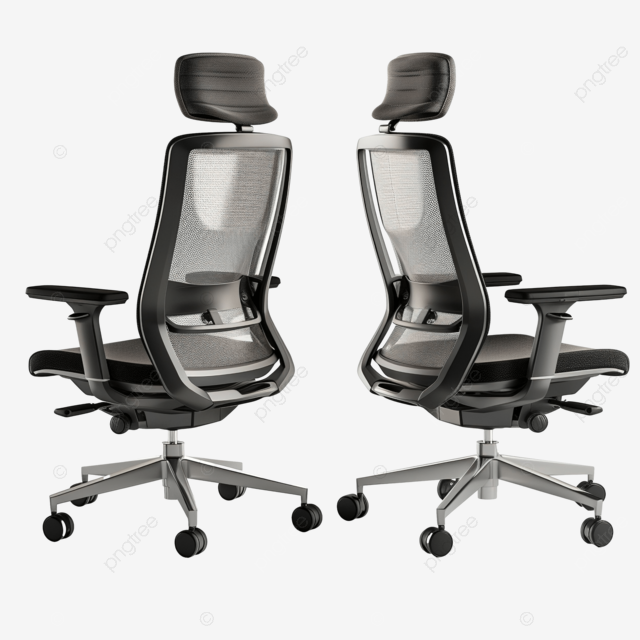 现代办公椅生成人工智能