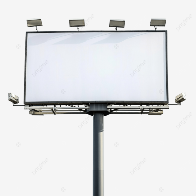 户外杆广告牌