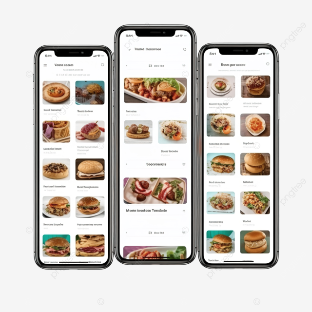 包含九页的 instagram 轮播或幻灯片页面界面模型