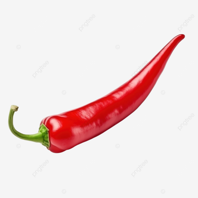 孤立的红辣椒