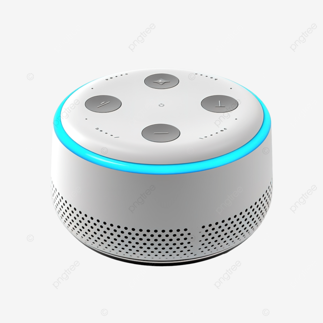 智能音箱 3d 插图