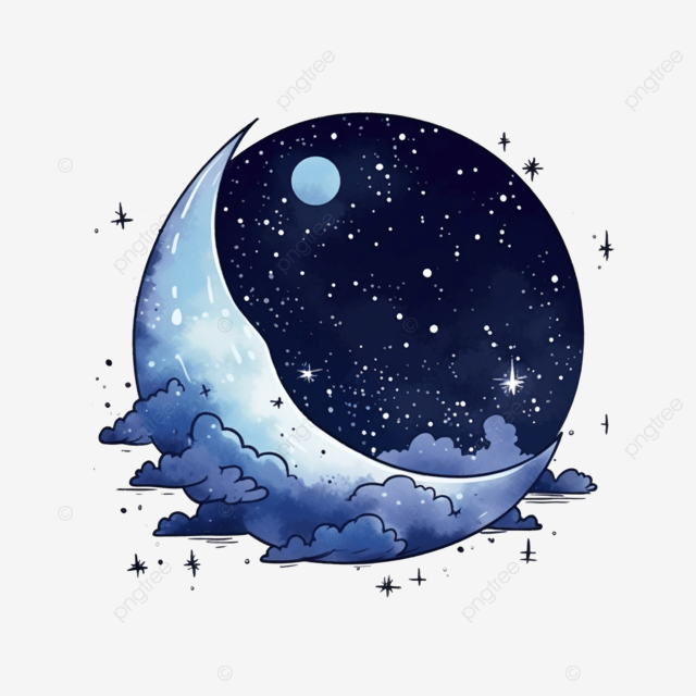月亮夜空间