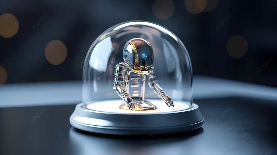 玻璃胶囊中的下一代 3D 渲染机器人代表了人工智能的进步
