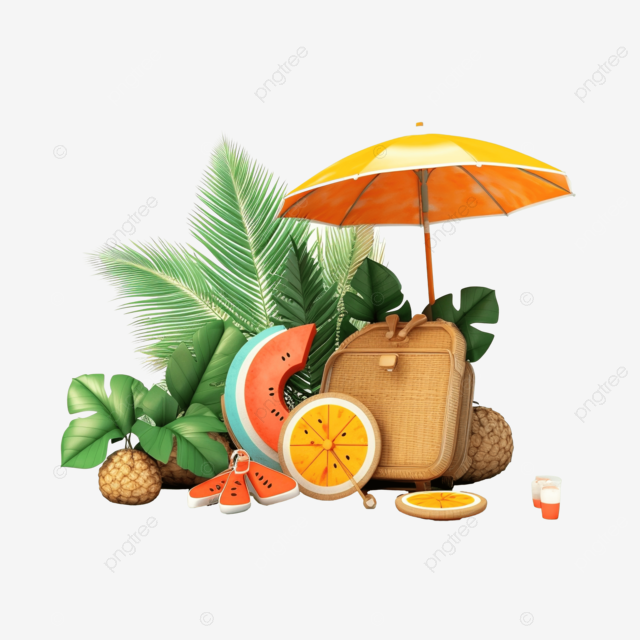3d 夏天图