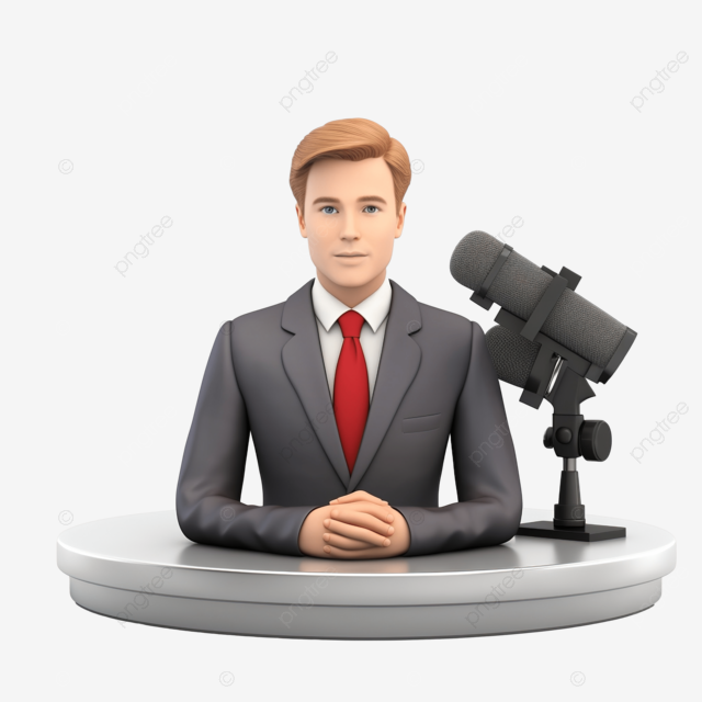 3d 直播突发新闻电视广播记者新闻主播电视突发新闻背景