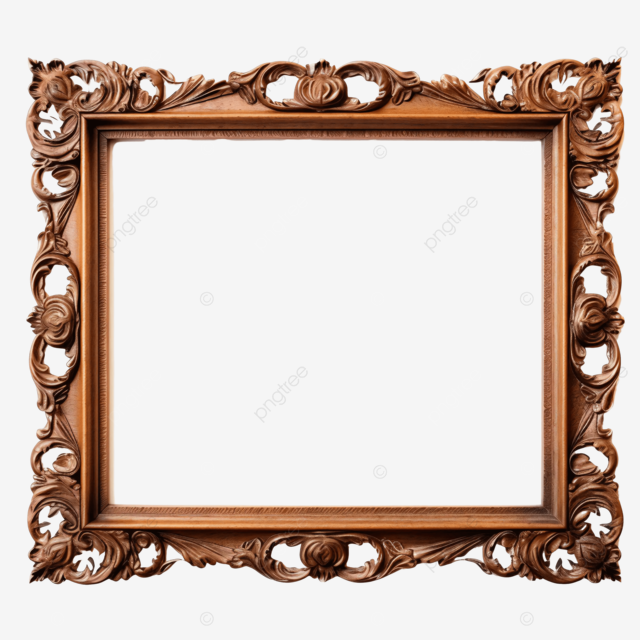 复古欧式花纹相框边框画框装饰图案