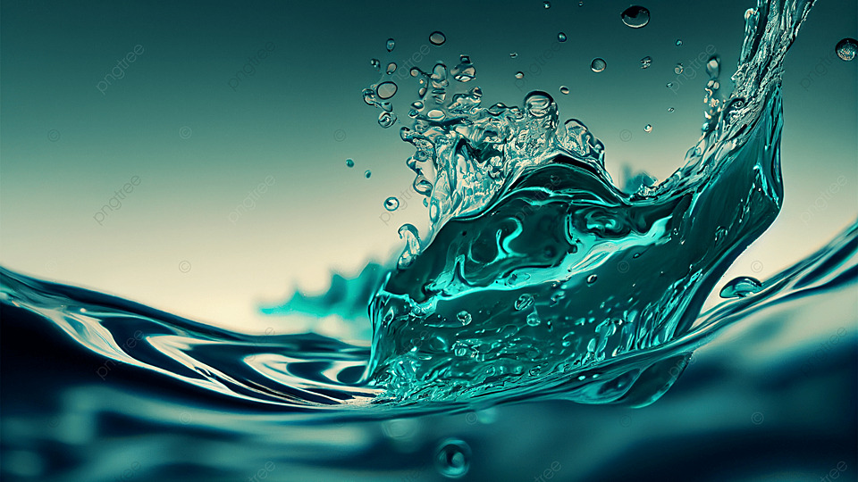 水水波纹背景青蓝色动感