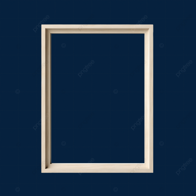 简约原木色木质画框相框边框装饰图案