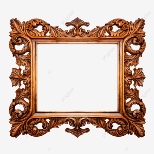 欧式复古植物花纹雕花画框相框边框装饰图案