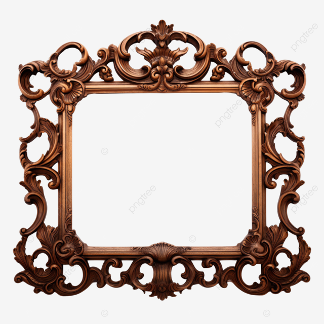 欧式复古植物花纹木头雕花相框边框画框装饰图案