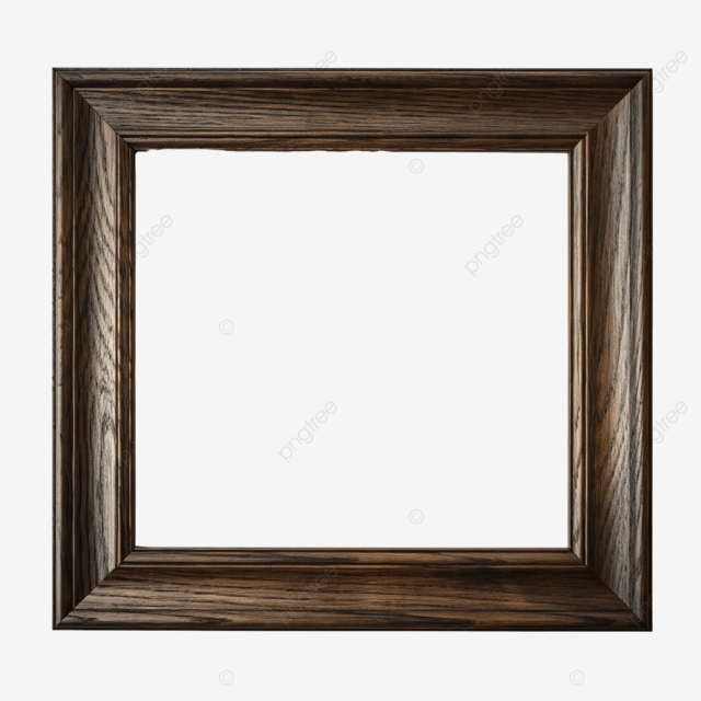 木头纹理时尚简约相框边框画框装饰图案
