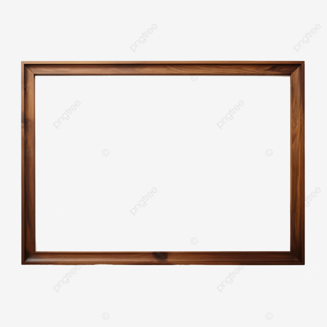 时尚简约木头相框画框边框装饰图案