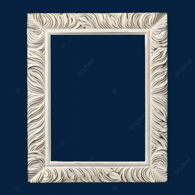 北欧简约花纹边框画框相框装饰图案