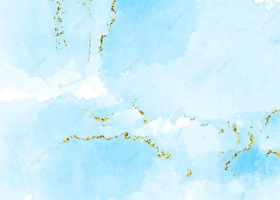 创意蓝色金箔水彩渐变晕染背景