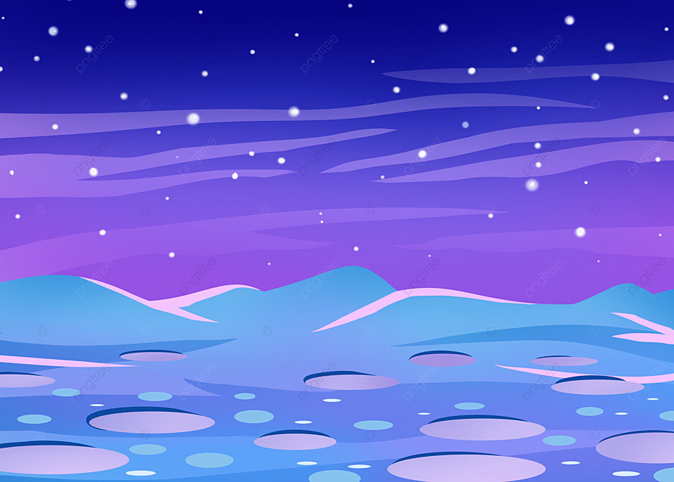 月球表面地貌卡通风格星面天空背景