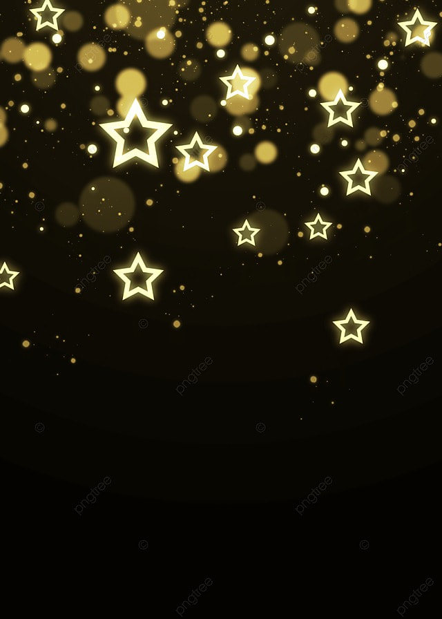 夜空星光闪光背景